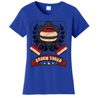 Broom Squad Curling Meaningful Gift Winter Sports Curler Funny Gift Women's T-Shirt