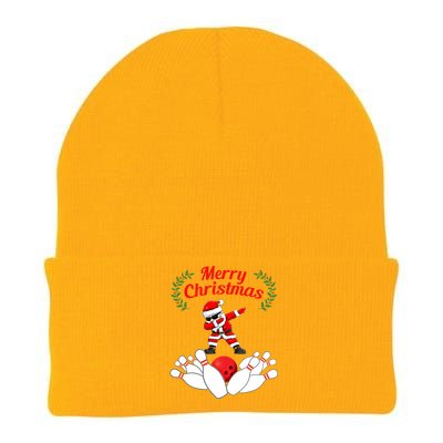 Bowling Santa Claus Christmas Gift Knit Cap Winter Beanie