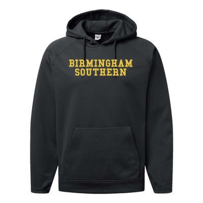 Birmingham Southern College Performance Fleece Hoodie