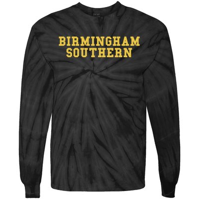 Birmingham Southern College Tie-Dye Long Sleeve Shirt