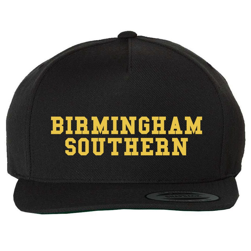 Birmingham Southern College Wool Snapback Cap