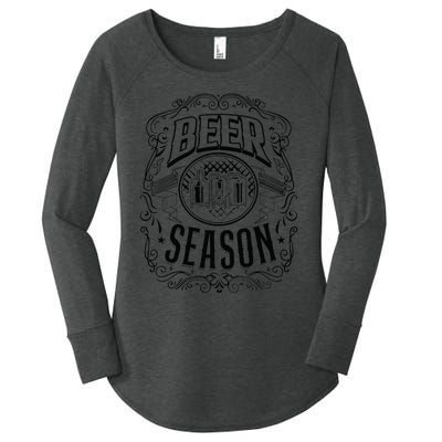 Beer Season Celebrate Your Love for Beer & Breweries Women's Perfect Tri Tunic Long Sleeve Shirt