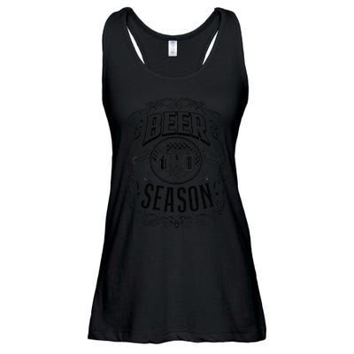 Beer Season Celebrate Your Love for Beer & Breweries Ladies Essential Flowy Tank