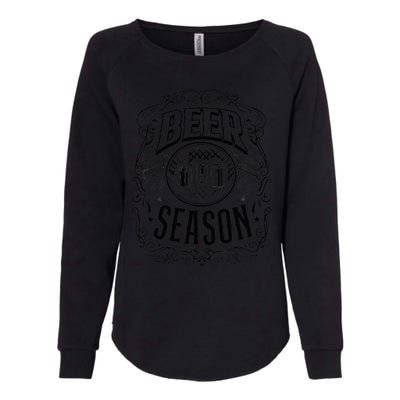 Beer Season Celebrate Your Love for Beer & Breweries Womens California Wash Sweatshirt