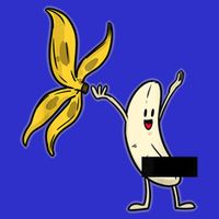 Banana Striptease Censored Gift Naked Funny Adult Gift Toddler Hoodie