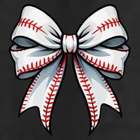 Baseball Softball Coquette Bow Game Heart Love Mom Life Beanie