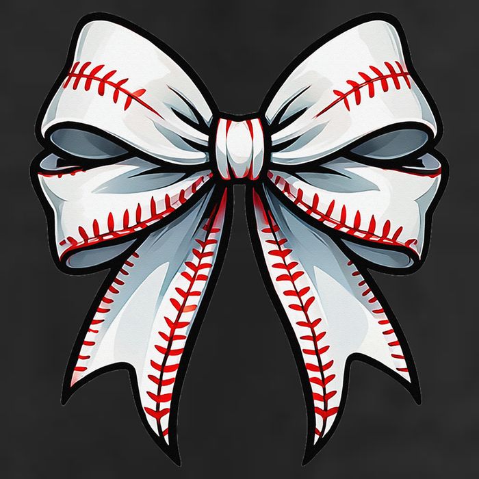 Baseball Softball Coquette Bow Game Heart Love Mom Life Beanie