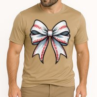 Baseball Softball Coquette Bow Game Heart Love Mom Life Cooling Performance Crew T-Shirt