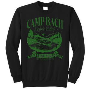 Bride Squad Camp Bach Lake Club Bachelorette Party 2024 Sweatshirt