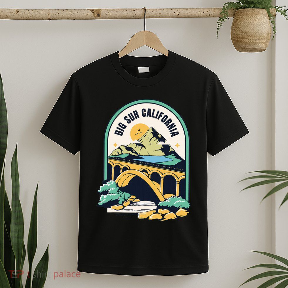 Big Sur California Bixby Bridge Coastal Highway T-Shirt