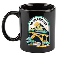 Big Sur California Bixby Bridge Coastal Highway 11oz C Handle Ceramic Mug