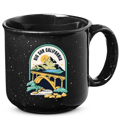 Big Sur California Bixby Bridge Coastal Highway 15oz Campfire Ceramic Mug