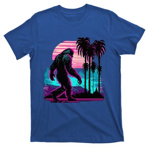 Bigfoot Sasquatch Cool Yeti Vaporwave T-Shirt