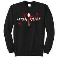 Bloody Spoon Cereal Killer Cereal Day Sweatshirt