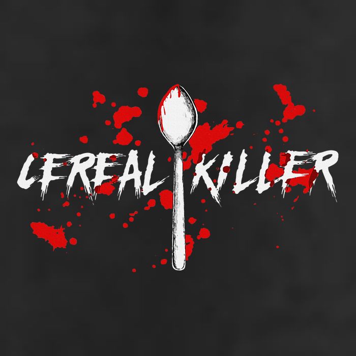 Bloody Spoon Cereal Killer Cereal Day Adult Drive Performance Visor
