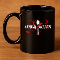 Bloody Spoon Cereal Killer Cereal Day 11oz C Handle Ceramic Mug