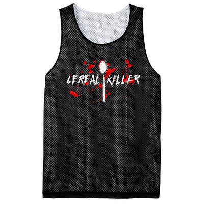 Bloody Spoon Cereal Killer Cereal Day Mesh Reversible Basketball Jersey Tank