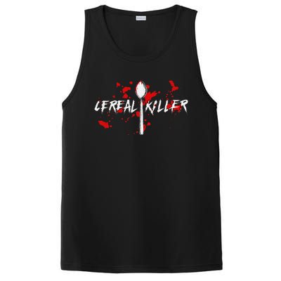 Bloody Spoon Cereal Killer Cereal Day PosiCharge Competitor Tank