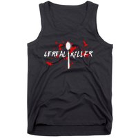 Bloody Spoon Cereal Killer Cereal Day Tank Top