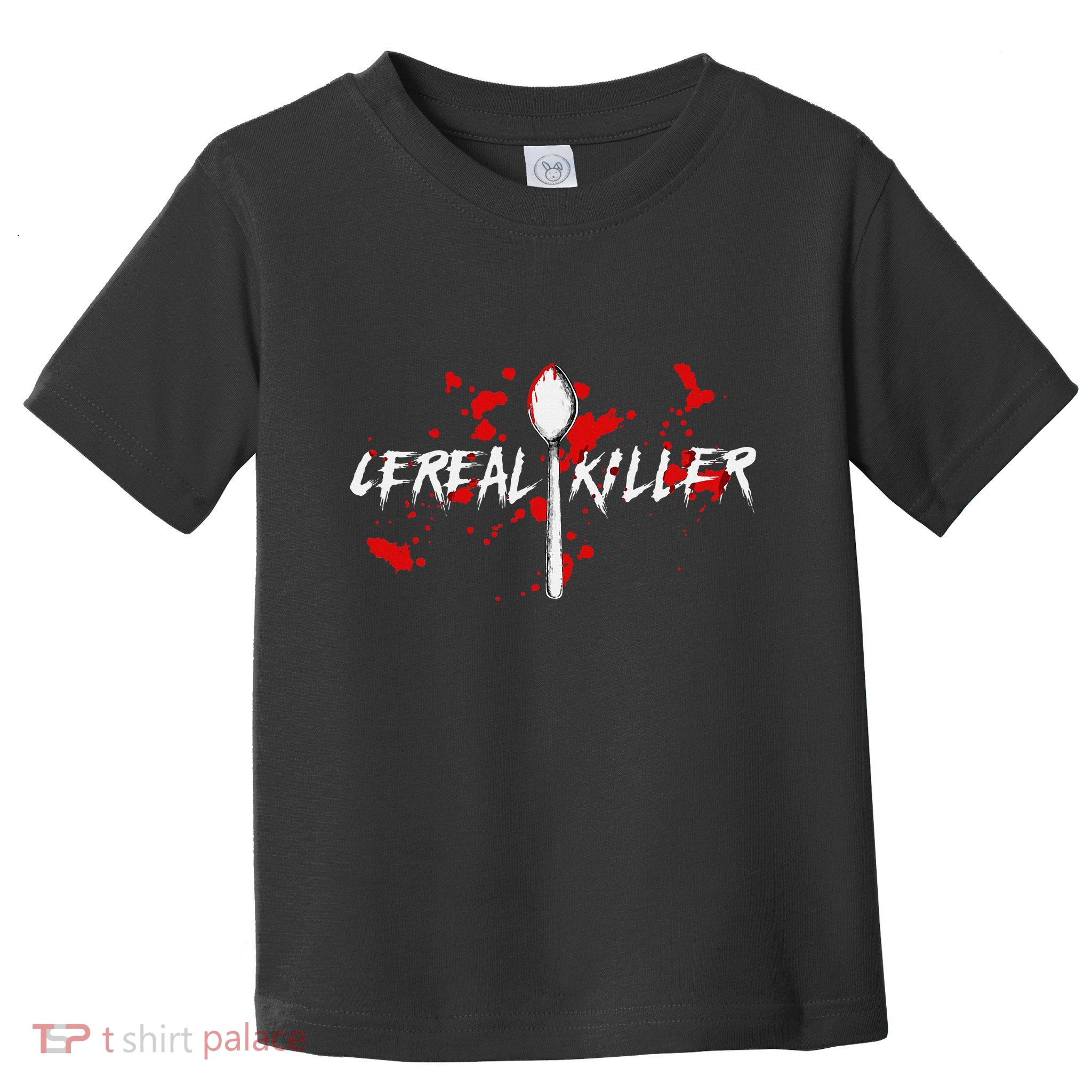Bloody Spoon Cereal Killer Cereal Day Toddler T-Shirt
