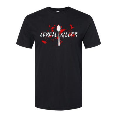 Bloody Spoon Cereal Killer Cereal Day Softstyle CVC T-Shirt