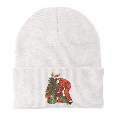 Black Santa Claus Funny Christmas Gift Beanie