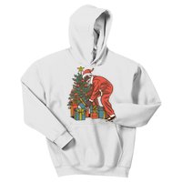 Black Santa Claus Funny Christmas Gift Kids Hoodie