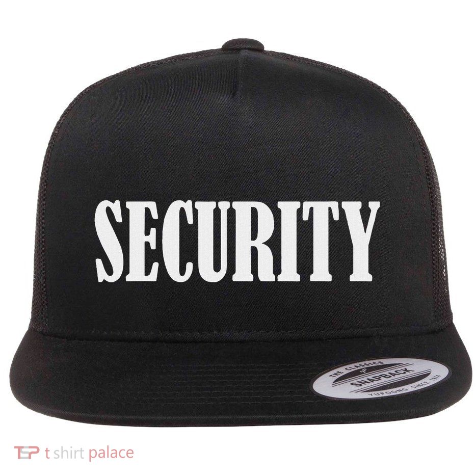 Baby Security Costume Infant Security Guard Officer Flat Bill Trucker Hat