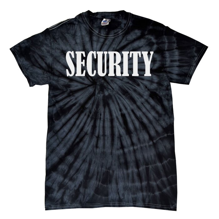 Baby Security Costume Infant Security Guard Officer Tie-Dye T-Shirt