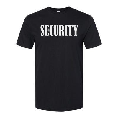 Baby Security Costume Infant Security Guard Officer Softstyle CVC T-Shirt