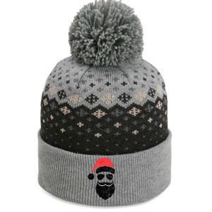 Bearded Santa Claus Hipster The Baniff Cuffed Pom Beanie