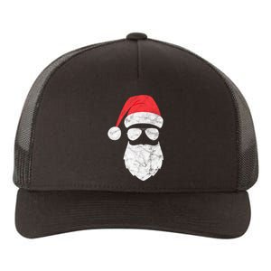 Bearded Santa Claus Hipster Yupoong Adult 5-Panel Trucker Hat