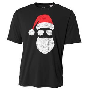 Bearded Santa Claus Hipster Cooling Performance Crew T-Shirt