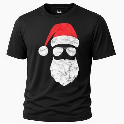 Bearded Santa Claus Hipster Performance Shirt