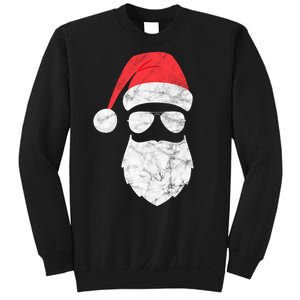 Bearded Santa Claus Hipster Sweatshirt