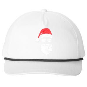 Bearded Santa Claus Hipster Snapback Five-Panel Rope Hat