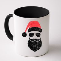 Bearded Santa Claus Hipster Mug