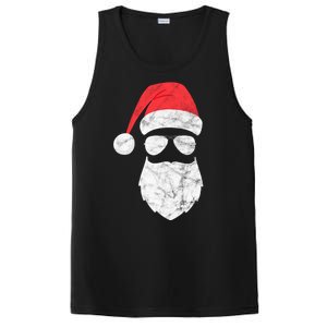 Bearded Santa Claus Hipster PosiCharge Competitor Tank