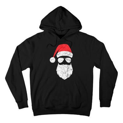 Bearded Santa Claus Hipster Tall Hoodie