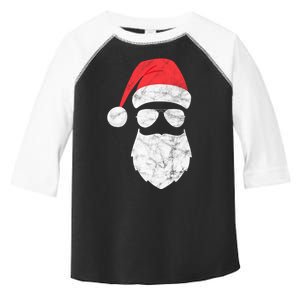 Bearded Santa Claus Hipster Toddler Fine Jersey T-Shirt