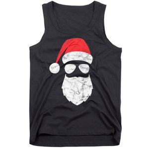 Bearded Santa Claus Hipster Tank Top