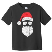 Bearded Santa Claus Hipster Toddler T-Shirt