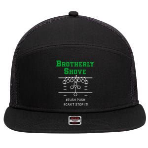 Brotherly Shove Classic 7 Panel Mesh Trucker Snapback Hat