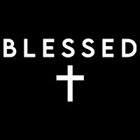 Blessed Simple Cross Doggie Tank