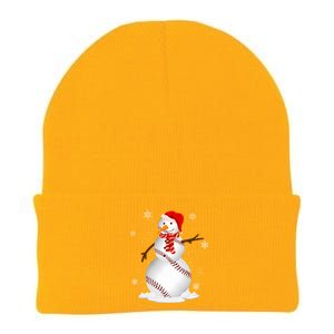 Baseball Snow Christmas Santa Hat Xmas Baseball Gift Knit Cap Winter Beanie