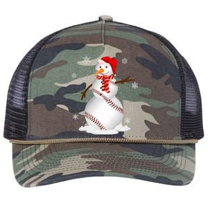 Baseball Snow Christmas Santa Hat Xmas Baseball Gift Retro Rope Trucker Hat Cap