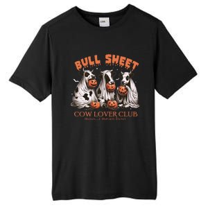 Bull Sheet Cow Lover Club Moo I Mean Boo Funny Halloween Funny Gift Tall Fusion ChromaSoft Performance T-Shirt