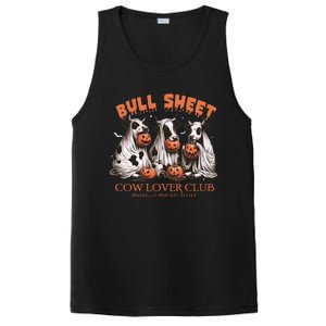 Bull Sheet Cow Lover Club Moo I Mean Boo Funny Halloween Funny Gift PosiCharge Competitor Tank