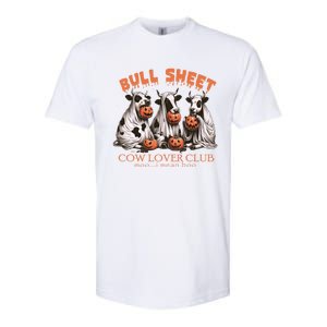 Bull Sheet Cow Lover Club Moo I Mean Boo Funny Halloween Funny Gift Softstyle CVC T-Shirt