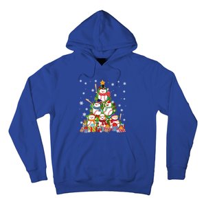 Baseball Snow Christmas Tree Pitchers Catchers Gift Hoodie